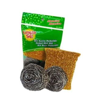 ESPONJA LIMPIA SOL KIT SUCIO REBELDE