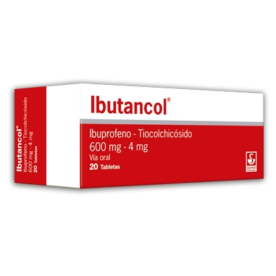 IBUTANCOL 600MG 4MG X 20TAB IBUPROF TIOC MEYER