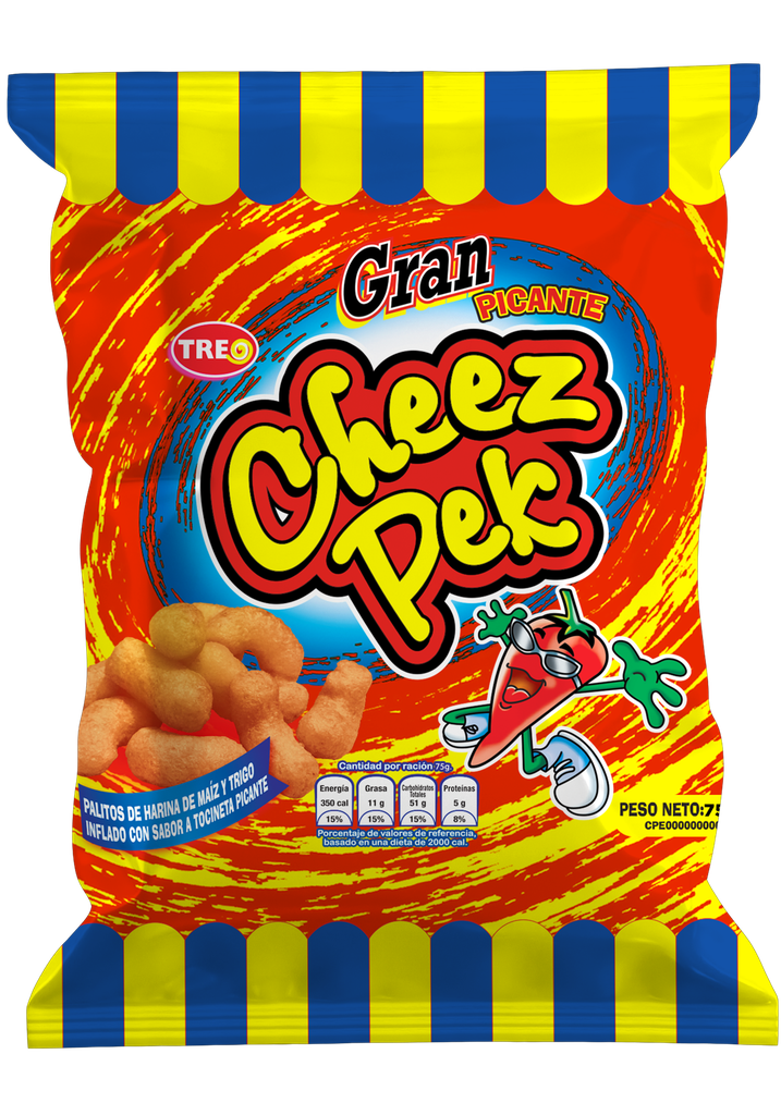 PALITOS CHEEZ PEK 75GR GRAN PICANTE