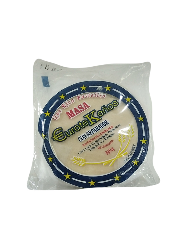 MASA EUROTEKEÑOS 1KG NRO 4
