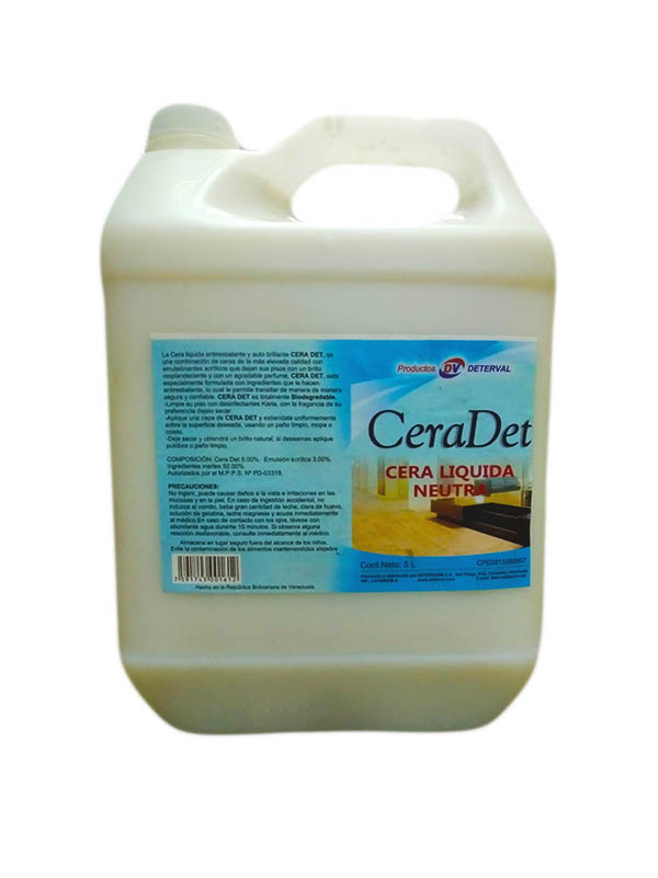 CERA DET 5LT NEUTRA LIQUIDA