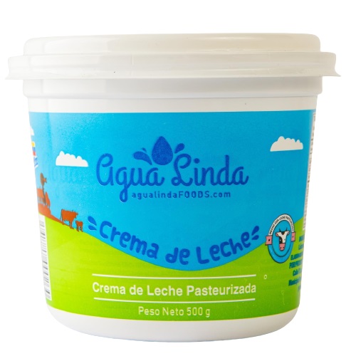 CREMA DE LECHE AGUA LINDA 500GR