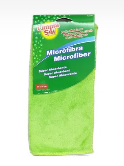 PANO LIMPIA SOL 30X30 374 MICROFIBRA