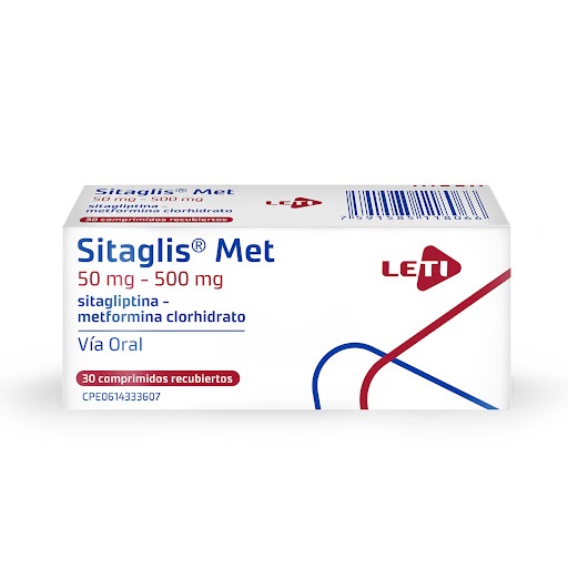 SITAGLIS MET 50/500MG X 30COMP LETI