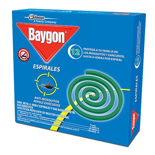 INSECTICIDA BAYGON X 12UND ESPIRAL