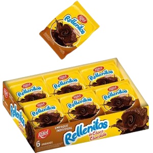 RELLENITO RIFEL 6X35GR CHOCO CHOCOLATE