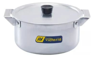 OLLA ALUMNIO VICTORIA C/TAPA 18CM  50118