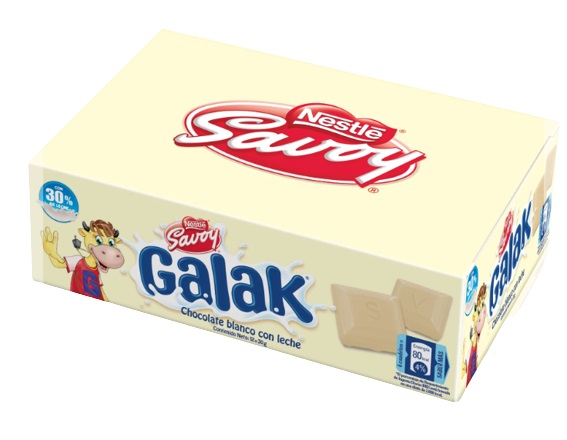 CHOCO SAVOY 30GR X12UND GALAK 