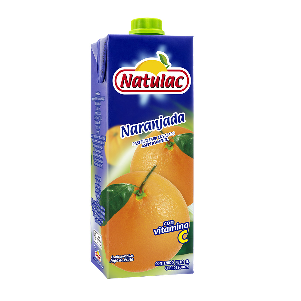 JUGO NATULAC 1LT NARANJADA UHT