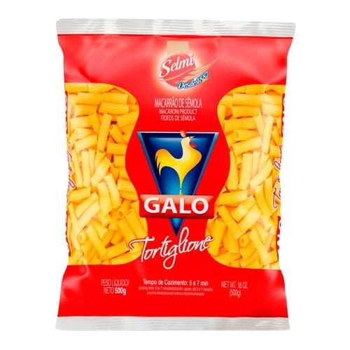 PASTA GALO 500GR TORTIGLIONI