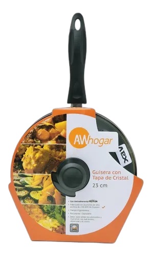 GUISERA C/TAPA AWHOGAR 23 CM 10323-T
