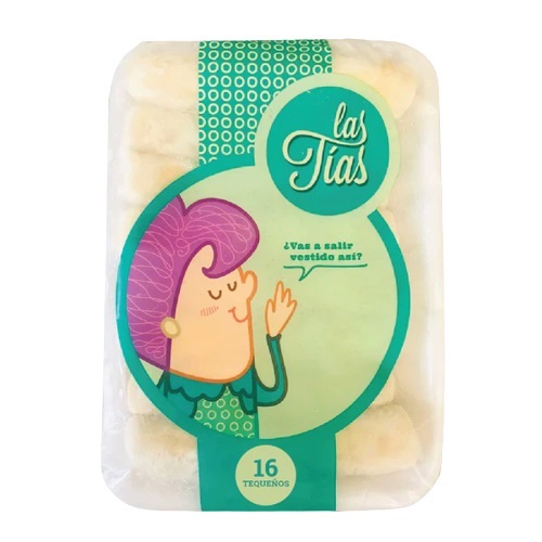 TEQUEÑOS LAS TIAS 16UND QUESO HOJALDRE