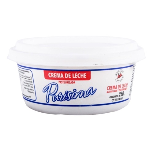 CREMA DE LECHE PURISIMA 250GR