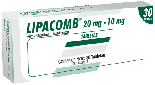 LIPACOMB 20MG 10MG X 30TAB