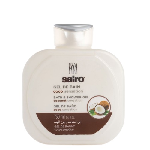GEL DE BAÑO SAIRO 750ML COCO SENS