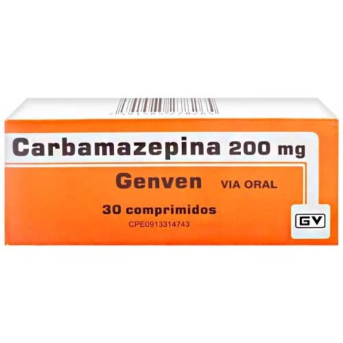 CARBAMAZEPINA 200MG X 30COMP GENVEN