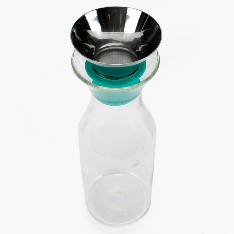 BOTELLA DE VIDRIO 1LT  7.5X26CM  J-1548