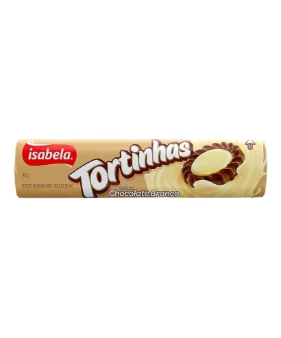 TARTALETA ISABELA 140GRS CHOCOLATE BLANC