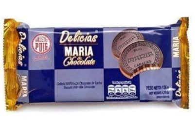 GALLETA DELICIAS MARIA 136GR 4UND CHOCO