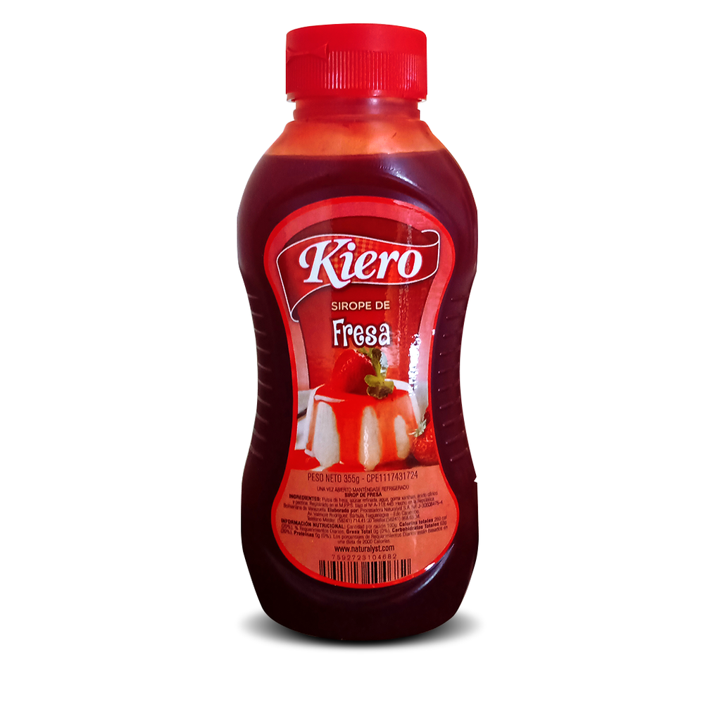 SIROP KIERO 355GR FRESA