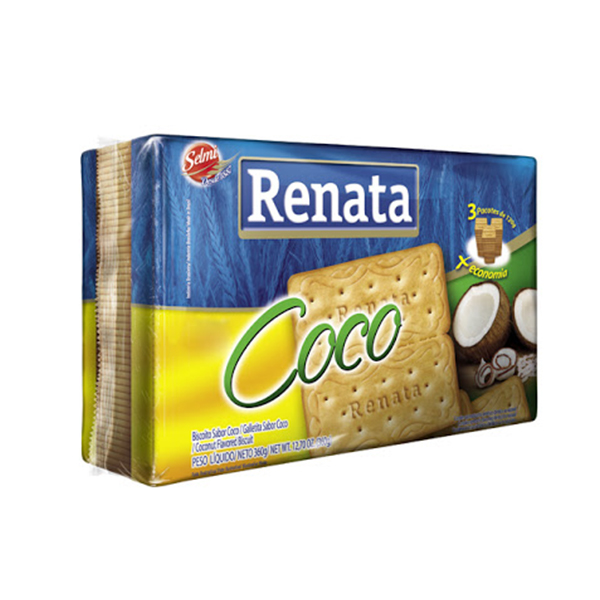 GALLETA RENATA DULCE DE COCO PACK 360G