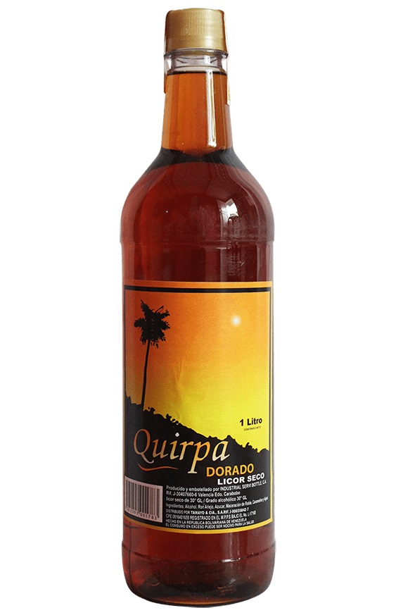 LICOR SECO QUIRPA 1LT DORADO
