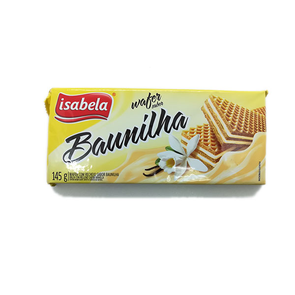 WAFER ISABELA 100GRS CHOCOLATE BLANCO