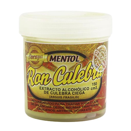 MENTOL DORAYA 150GR RON CULEB