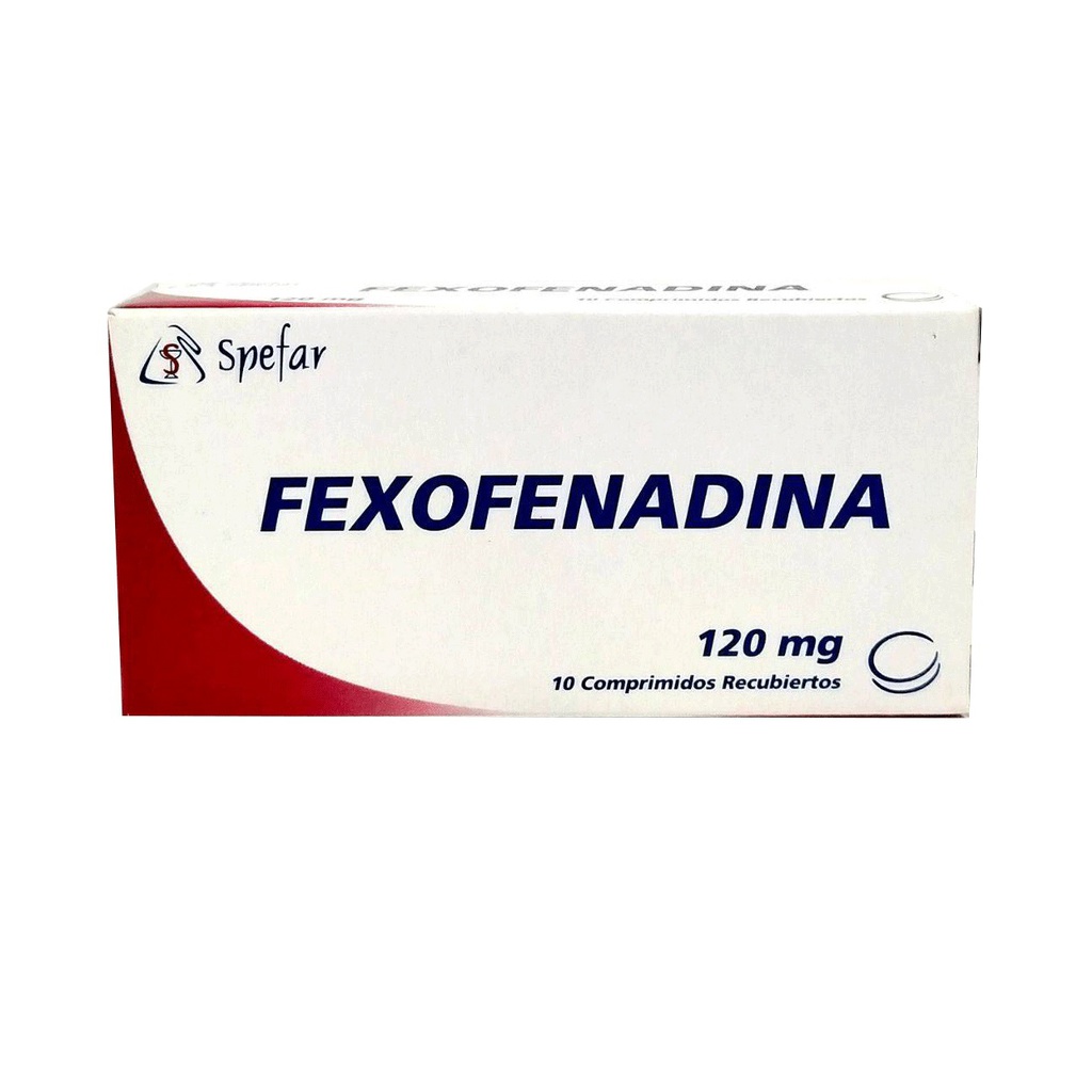 FEXOFENADINA 120MG X 10COMP SPEFAR