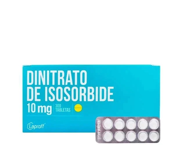 DINITRATO ISOSORBIDE 10MG X 10TABL BLIS LAPROFF