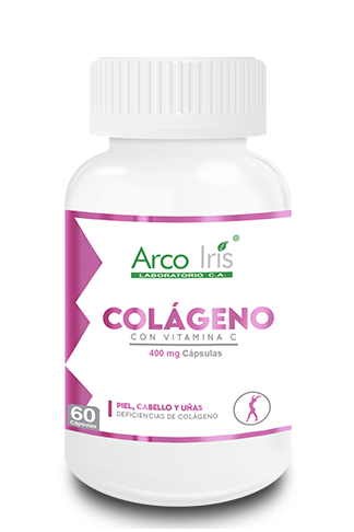 COLAGENO VIT C 400MG X 60CAPS ARCO IRIS