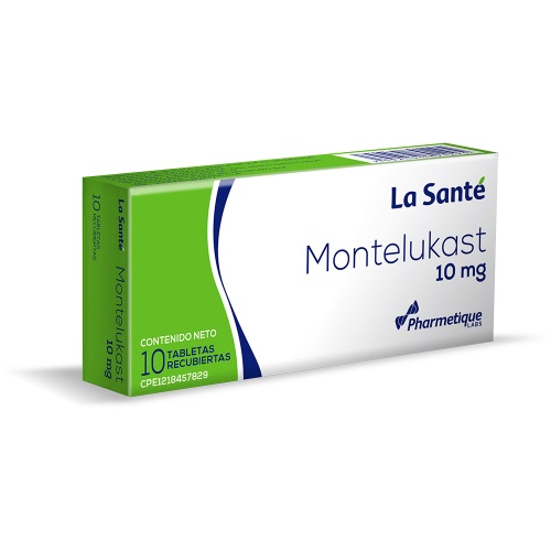MONTELUKAST 10MG X 10TAB LA SANTE