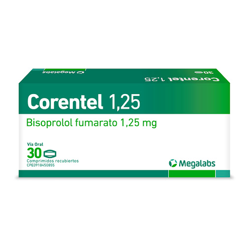 CORENTEL 1,25MG X 30TAB MEGALABS