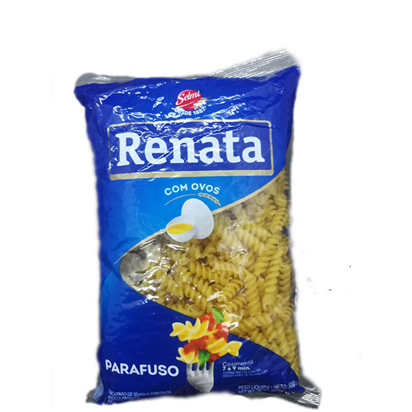 PASTA RENATA 500GR AL HUEVO FUSILLI