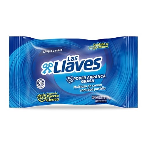 LAVAPLATOS LAS LLAVES 130GR PASTILLA