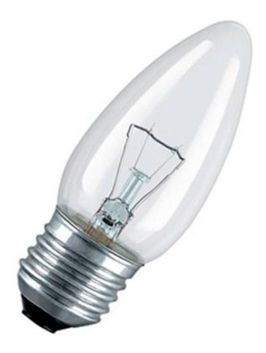 BOMBILLO TIPO VELA 40W DELCA LECHE E27