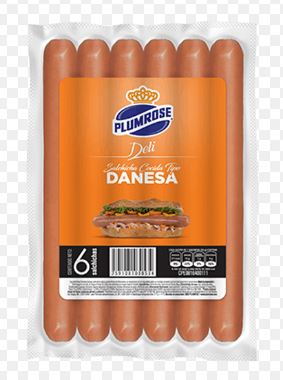 SALCHICHAS PLUMROSE 270GR DELI DANESA