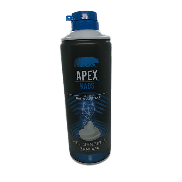 ESPUMA DE AFEITAR APEX 414ML KAOS