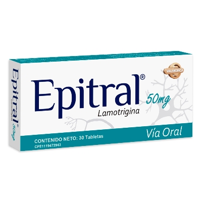 EPITRAL 50MG X 30TAB LAMOTRIGINA VALMORCA