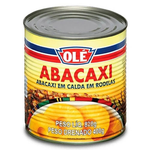 PIÑA EN RODAJAS OLE 820GR ALMIBAR