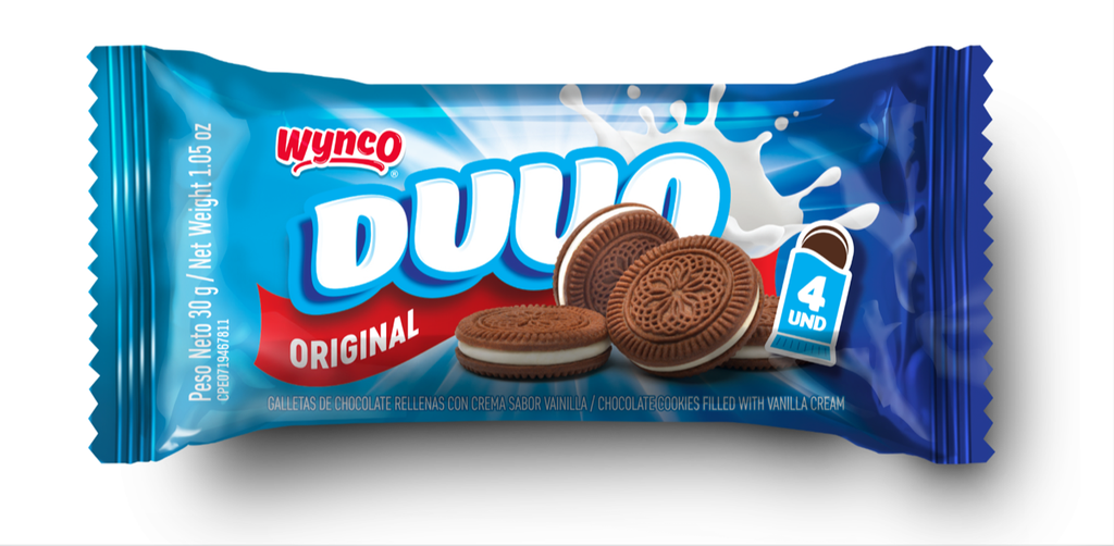 GALLETA DUUO WYNCO 180GR CHOCOLATE