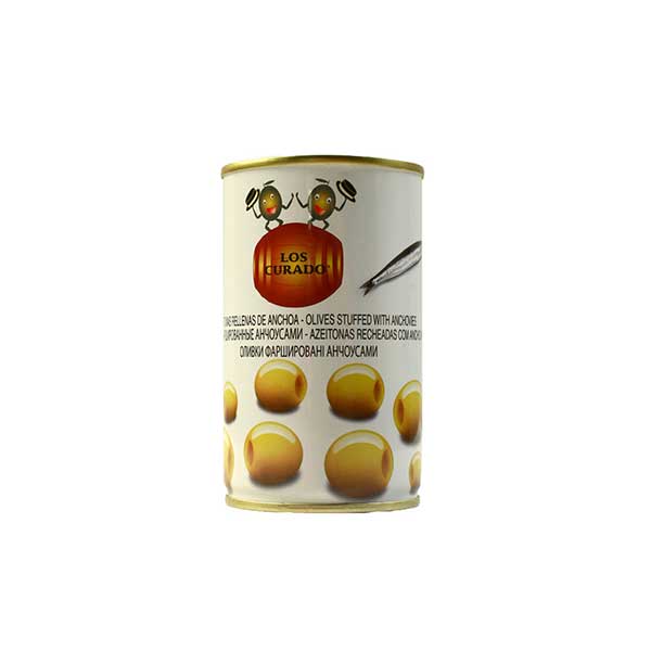 ACEITUNAS LOS CURADO 300GR ANCHOAS