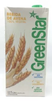 BEBIDA DE AVENA GREENSTAR 1LT ORIGI UHT