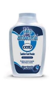 TALCO CERO 60GR ANTIBACTERIAL