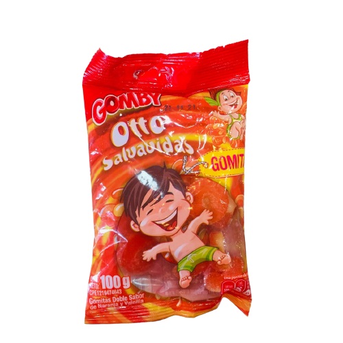 GOMITAS GOMBY 100GR OTTO SALVAVI NAR VAIN