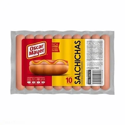 SALCHICH OSCARMAYER 350GR WIENERS CORTAS