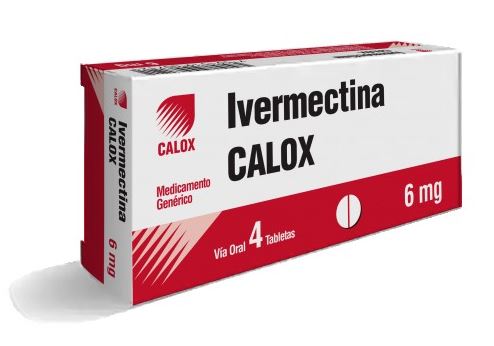 IVERMECTINA 6MG X 4TAB CALOX