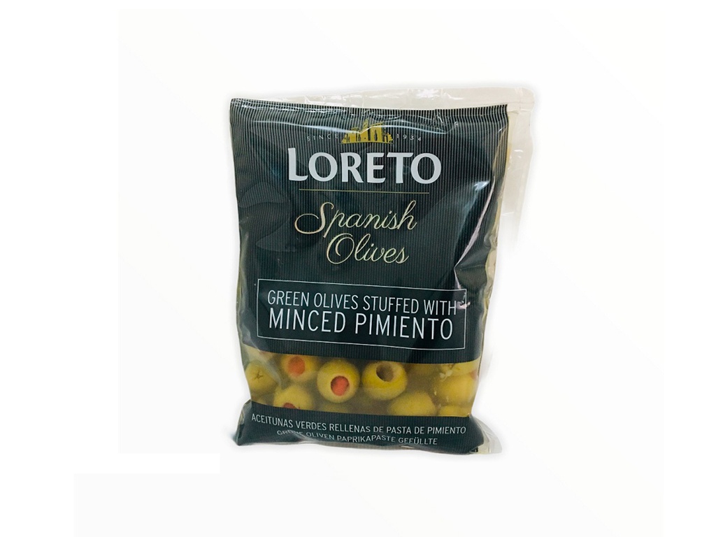 ACEITUNA LORETO 1700GR RELLENA/PIMIENTOS