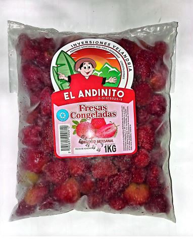 FRESAS EL ANDINITO 1KG CONGELADAS