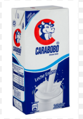 LECHE CARABOBO 1L ENTERA UHT